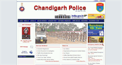 Desktop Screenshot of chandigarhpolice.gov.in